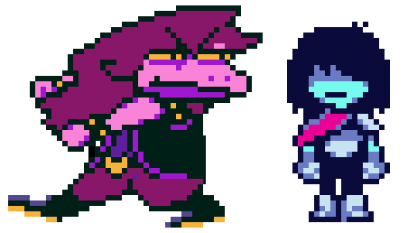 kris and susie deltarune